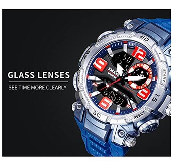 Foto 4 | Foto 4 | Venta Internacional - Reloj Smael Para Hombre, Impermeable, Para Deportes Militares, Retroiluminación Led