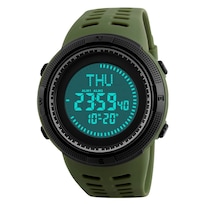 Venta Internacional - Reloj Digital Skmei 1254 Brújula Con Cronómetro, 50 M, Resistente Al Agua