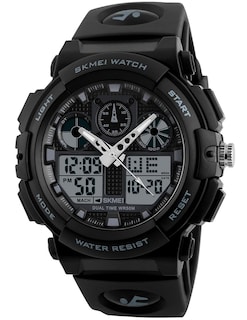 Foto 1 | Foto 1 | Venta Internacional - Reloj Skmei Para Hombre, Led Blanco Y Negro, Impermeable, Deportivo, Militar