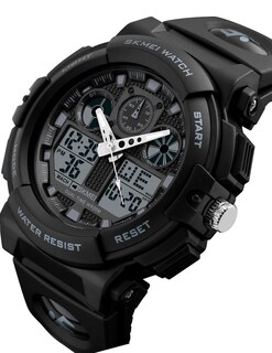 Foto 3 | Foto 3 | Venta Internacional - Reloj Skmei Para Hombre, Led Blanco Y Negro, Impermeable, Deportivo, Militar