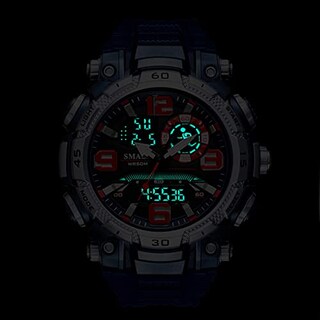 Foto 6 | Foto 6 | Venta Internacional - Reloj Smael Para Hombre, Impermeable, Para Deportes Militares, Retroiluminación Led