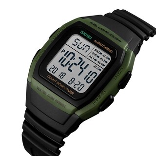 Foto 4 | Foto 4 | Venta Internacional - Reloj Skmei Square Digital Para Hombre, 50 M, Resistente Al Agua