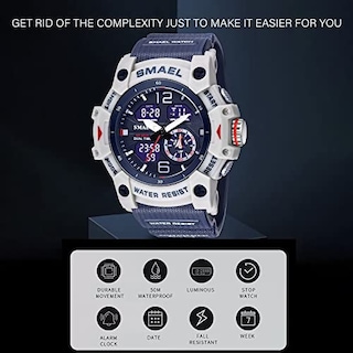 Foto 3 | Foto 3 | Venta Internacional - Reloj Táctico Analógico Hooshu de Doble Pantalla para Hombre