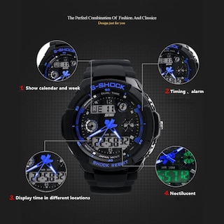 Foto 4 | Foto 4 | Venta Internacional - Reloj Skmei Fashion Con Luz Led, Calendario Impermeable Para Hombre