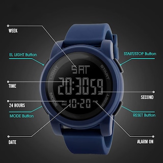 Foto 3 | Foto 3 | Venta Internacional - Reloj De Pulsera Digital Shocknshop Simple Sport Led Negro