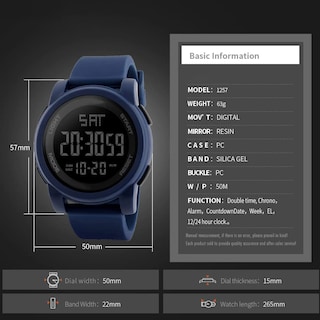 Foto 4 | Foto 4 | Venta Internacional - Reloj De Pulsera Digital Shocknshop Simple Sport Led Negro