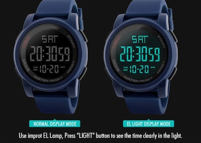 Foto 5 | Foto 5 | Venta Internacional - Reloj De Pulsera Digital Shocknshop Simple Sport Led Negro