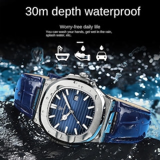 Foto 3 | Foto 3 | Venta Internacional - Reloj Impermeable Generic Thin Para Hombre 50 M Sl28