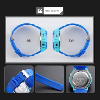 Foto 8 | Foto 8 | Venta Internacional - Reloj Led Digital Impermeable Iwoch Para Niños Y Niñas De 5 A 12 Años, Azul