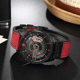 Foto 4 | Foto 4 | Venta Internacional - Reloj Curren Quartz-analog Para Hombre Con Correa De Piel Impermeable