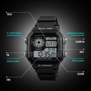 Foto 3 | Foto 3 | Venta Internacional - Reloj Yooten, Digital, Luminoso, Impermeable, Multifunción Para Hombre