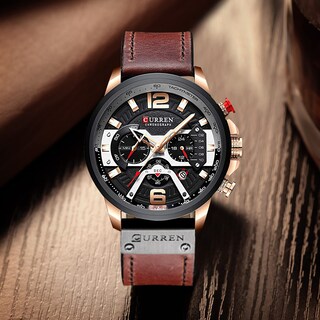 Foto 2 | Foto 2 | Venta Internacional - Reloj Fanmis Con Cronógrafo De Negocios De Lujo Para Hombre, Vestido Con Diseño De Agua