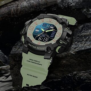 Foto 4 | Foto 4 | Venta Internacional - Reloj Sysfla Analog Digital Sports Army Waterproof Para Hombre