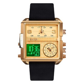 Foto 1 | Foto 1 | Venta Internacional - Reloj Bozlun Digital Para Hombre Con Correa De Piel 3 Atm Waterpro
