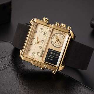 Foto 2 | Foto 2 | Venta Internacional - Reloj Bozlun Digital Para Hombre Con Correa De Piel 3 Atm Waterpro