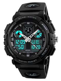 Foto 1 | Foto 1 | Venta Internacional - Reloj Deportivo Analógico Findtime Para Hombre, Cara Grande, Doble Hora