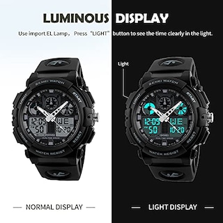 Foto 2 | Foto 2 | Venta Internacional - Reloj Deportivo Analógico Findtime Para Hombre, Cara Grande, Doble Hora