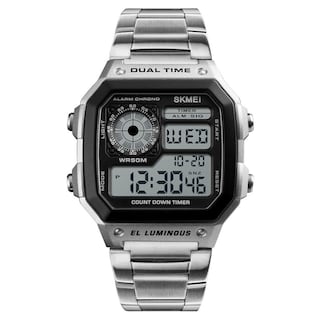Foto 1 | Foto 1 | Venta Internacional - Reloj Skmei Square De Acero Inoxidable Impermeable Para Hombre
