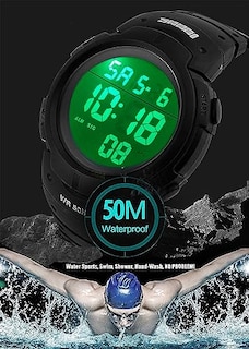 Foto 6 | Foto 6 | Venta Internacional - Reloj Pasoy Digital 50 M Resistente Al Agua Con Luz Led Para Hombres/mujeres