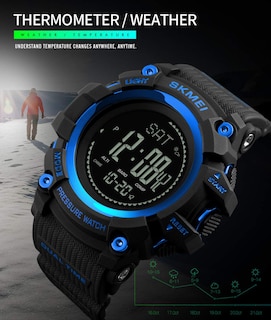 Foto 3 | Foto 3 | Venta Internacional - Podómetro Militar Watch Gosasa Big Face Para Hombre, Deportes Al Aire Libre
