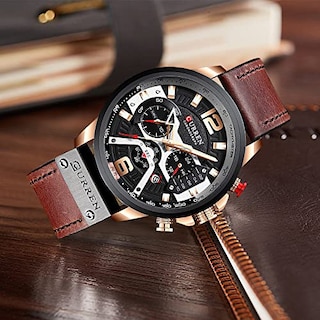 Foto 5 | Foto 5 | Venta Internacional - Reloj Fanmis Con Cronógrafo De Negocios De Lujo Para Hombre, Vestido Con Diseño De Agua