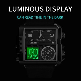 Foto 5 | Foto 5 | Venta Internacional - Reloj Skmei Con Retroiluminación Cuadrada Deportiva Digital Para Hombre