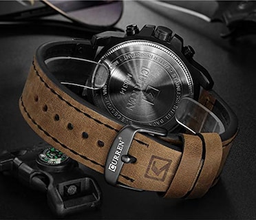 Foto 7 | Foto 7 | Venta Internacional - Reloj Gosasa Fashion Big Face Sports Para Hombre, Piel Roja