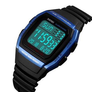 Foto 3 | Foto 3 | Venta Internacional - Reloj Skmei Square Digital Para Hombre, 50 M, Resistente Al Agua