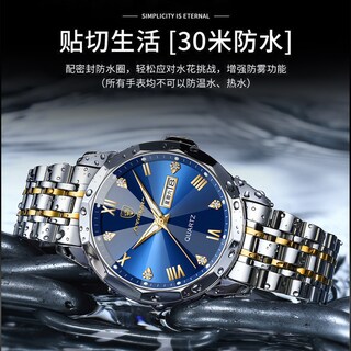 Foto 3 | Foto 3 | Venta Internacional - Reloj Genérico De Cuarzo Impermeable Para Hombre, 50 M, Resistente Al Agua