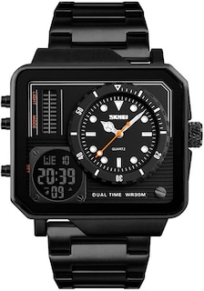 Foto 3 | Foto 3 | Venta Internacional - Reloj Digital Led Analógico Gosasa Cuarzo Acero Inoxidable Negro