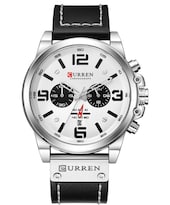 Venta Internacional - Reloj Mastop Para Hombre, Resistente Al Agua, 30 M, Con Correa De Piel Y Funda De 45 Mm