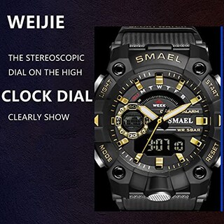Foto 4 | Foto 4 | Venta Internacional - Reloj Weijie Weijie Digital Para Hombre, Deportivo, 50 M, Resistente Al Agua