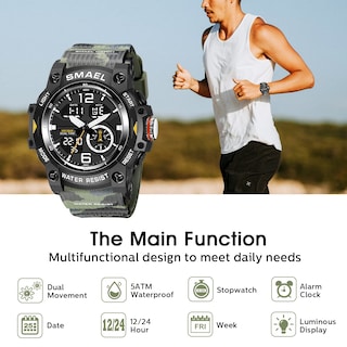 Foto 3 | Foto 3 | Venta Internacional - Reloj L Lavaredo Lavaredo Con Doble Movimiento Digital Para Hombre