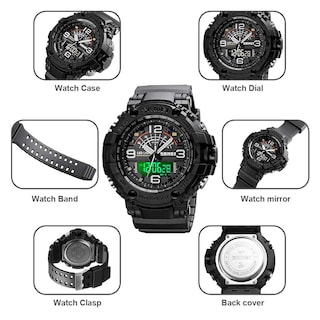 Foto 6 | Foto 6 | Venta Internacional - Reloj Deportivo Gosasa Analógico Digital Led 50 M Resistente Al Agua Para Hombre