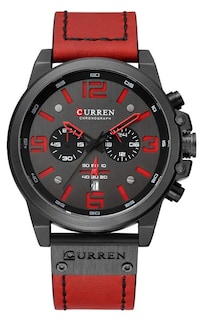 Foto 1 | Foto 1 | Venta Internacional - Reloj Curren de Cuero Impermeable Militar Marca de Lujo para Hombre