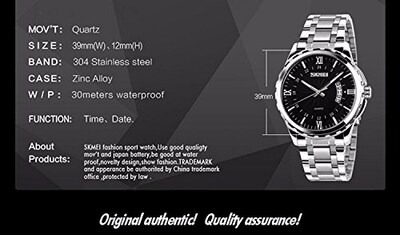 Foto 5 | Foto 5 | Venta Internacional - Reloj Fanmis Para Hombre, Clásico, Casual, De Cuarzo, Luminoso, 30 M