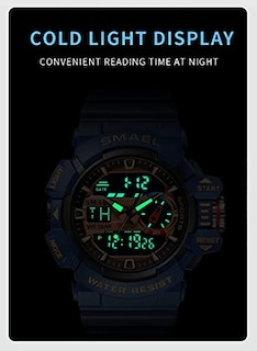 Foto 6 | Foto 6 | Venta Internacional - Reloj Carlien, Deportivo Y Militar, Doble Pantalla, 30 M Water R, Para Hombre