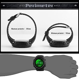Foto 8 | Foto 8 | Venta Internacional - Reloj Skmei Digital Sports Para Hombre, 50 M, Resistente Al Agua, Led Milita