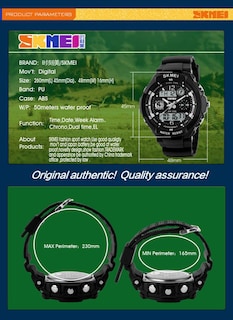 Foto 7 | Foto 7 | Venta Internacional - Reloj Gosasa, Impermeable Y Multifunción, Para Deportes Militares