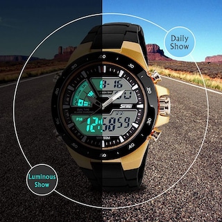 Foto 2 | Foto 2 | Venta Internacional - Reloj Digital Carrie Hughes Para Hombre, Resistente Al Agua, 50 M, Con Diámetro Grande