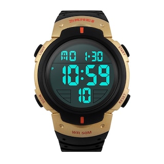 Foto 6 | Foto 6 | Venta Internacional - Reloj Led Skmei Carlien Para Hombre, Deportes Al Aire Libre, Dorado