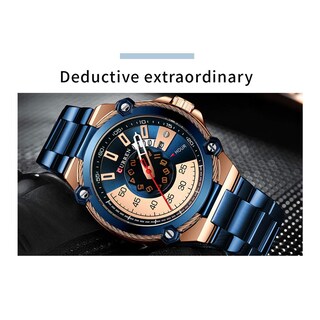Foto 4 | Foto 4 | Venta Internacional - Reloj De Pulsera Cigoo 8345 Quartz Para Hombre Con Correa De Acero Inoxidable