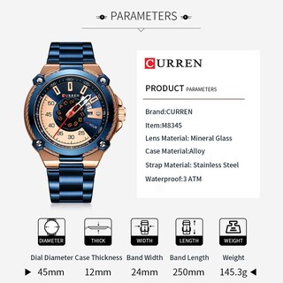 Foto 5 | Foto 5 | Venta Internacional - Reloj De Pulsera Cigoo 8345 Quartz Para Hombre Con Correa De Acero Inoxidable