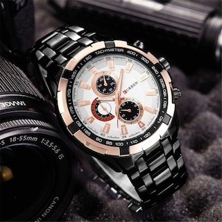 Foto 2 | Foto 2 | Venta Internacional - Reloj Deportivo Curren 8271 De Acero Inoxidable Impermeable Para Hombre