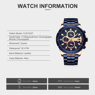 Foto 6 | Foto 6 | Venta Internacional - Reloj Fanmis, Vestido Casual De Negocios Con Cronógrafo De Lujo Para Hombre