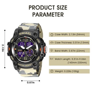 Foto 7 | Foto 7 | Venta Internacional - Reloj L Lavaredo Lavaredo Con Doble Movimiento Digital Para Hombre