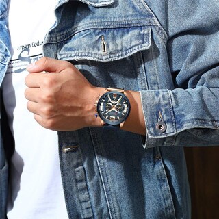 Foto 5 | Foto 5 | Venta Internacional - Reloj Bener Luxury Chronograph Big Dial De 54 Mm Para Hombre
