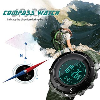Foto 6 | Foto 6 | Venta Internacional - Reloj Skmei Compass, Podómetro Deportivo Digital Para Hombre, 5 Atm