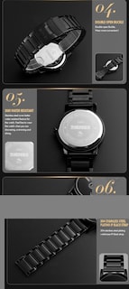 Foto 7 | Foto 7 | Venta Internacional - Reloj Gosasa Quartz, Resistente Al Agua, 30 M, De Acero Completo Para Hombre