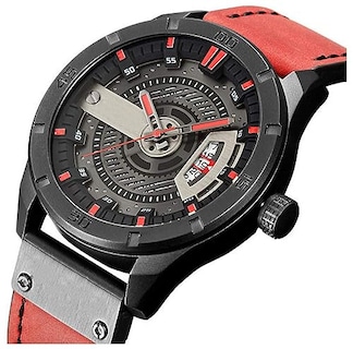 Foto 2 | Foto 2 | Venta Internacional - Reloj Fanmis, Correa De Piel Para Hombre, Chapada En Negro, 30 M, Resistente Al Agua
